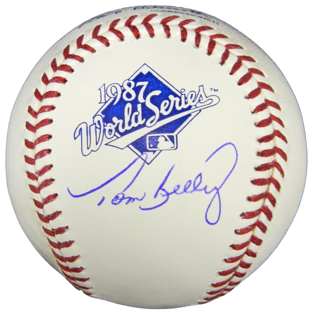 Tom Kelly Signed 1987 World Series Baseball - KELBSB101 - Tom Kelly Signed 1987 World Series Baseball product image