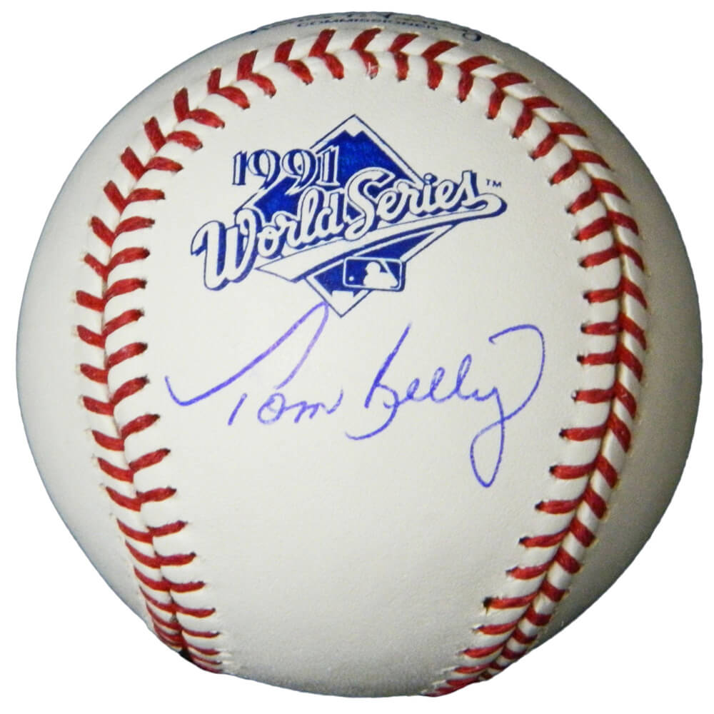 Tom Kelly Signed 1991 World Series Baseball - KELBSB102 - Tom Kelly Signed 1991 World Series Baseball product image