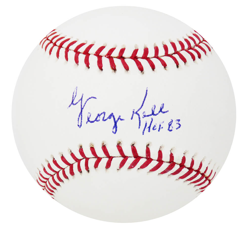 George Kell Signed Rawlings Official MLB Baseball (PSA/DNA) w/HOF'83 - KELBSB110 - George Kell Signed Rawlings Official MLB Baseball (PSA/DNA) w/HOF'83 product image