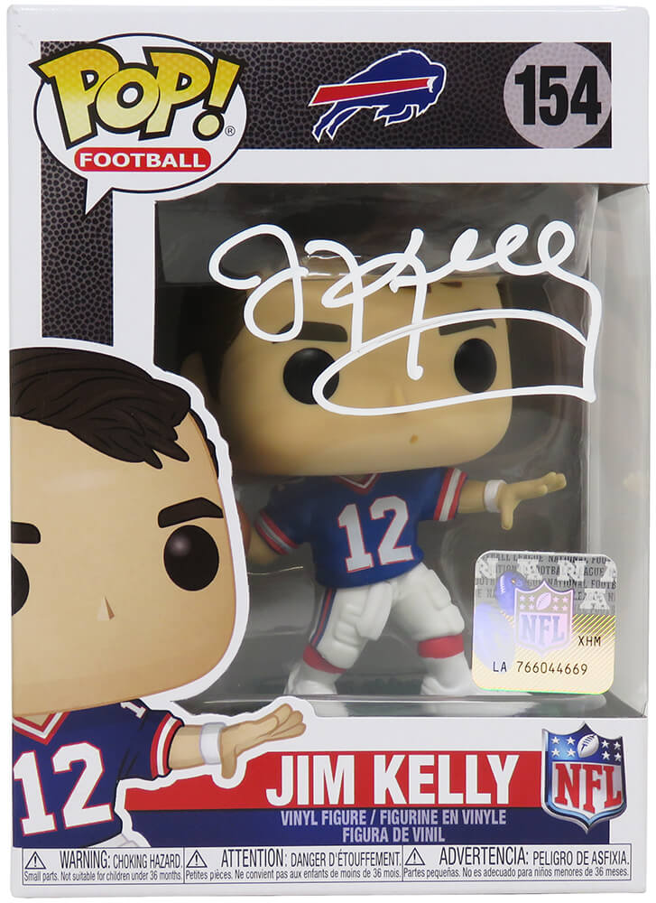 Jim Kelly Signed Buffalo Bills NFL Funko Pop Doll #154 - KELFUN300 - Jim Kelly Signed Buffalo Bills NFL Funko Pop Doll #154 product image