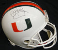 Jim Kelly Signed University of Miami Hurricanes Riddell Full Size Replica Helmet - KELREP303 - Jim Kelly Signed University of Miami Hurricanes Riddell Full Size Replica Helmet product image