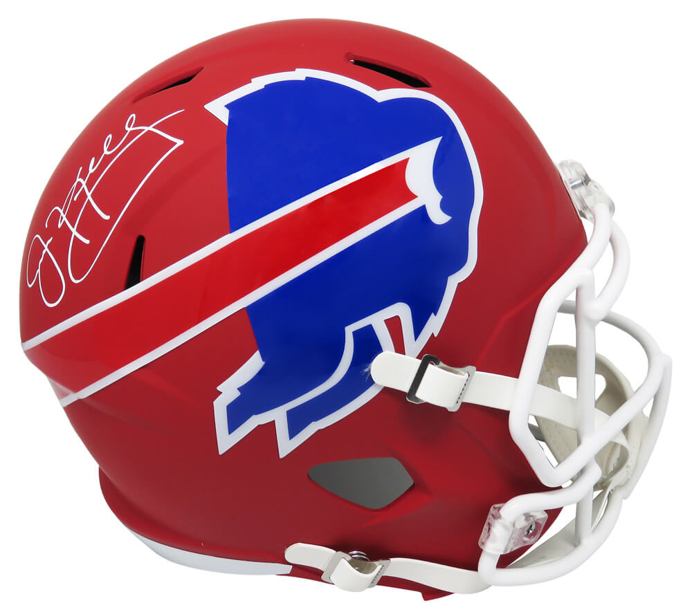 Jim Kelly Signed Buffalo Bills AMP Alternate Series Riddell Speed Full Size Replica Helmet - KELREP305 - Jim Kelly Signed Buffalo Bills AMP Alternate Series Riddell Speed Full Size Replica Helmet product image