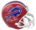 Jim Kelly,Thurman Thomas & Andre Reed Signed Buffalo Bills Throwback Riddell Full Size Replica Helmet - KELREP314 - Jim Kelly,Thurman Thomas & Andre Reed Signed Buffalo Bills Throwback Riddell Full Size Replica Helmet product image