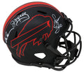 Jim Kelly, Thurman Thomas & Andre Reed Triple Signed Buffalo Bills Eclipse Riddell Speed Full Size Replica Helmet - KELREP316 - Jim Kelly, Thurman Thomas & Andre Reed Triple Signed Buffalo Bills Eclipse Riddell Speed Full Size Replica Helmet product image