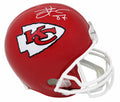 Travis Kelce Signed Kansas City Chiefs Riddell Full Size Replica Helmet - KELREP330 - Travis Kelce Signed Kansas City Chiefs Riddell Full Size Replica Helmet product image