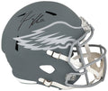 Jason Kelce Signed Philadelphia Eagles SLATE Riddell Full Size Speed Replica Helmet - KELREP350 - Jason Kelce Signed Philadelphia Eagles SLATE Riddell Full Size Speed Replica Helmet product image