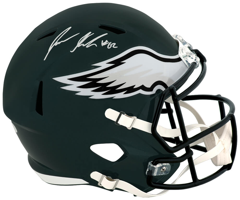 Jason Kelce Signed Philadelphia Eagles Riddell Full Size Speed Replica Helmet - (PSA) - KELREP351 - Jason Kelce Signed Philadelphia Eagles Riddell Full Size Speed Replica Helmet - (PSA) product image