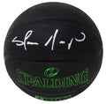 Shawn Kemp Signed Spalding Phantom Black With Green Lettering NBA Basketball - KEMBSK202 - Shawn Kemp Signed Spalding Phantom Black With Green Lettering NBA Basketball product image