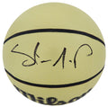 Shawn Kemp Signed Wilson Gold NBA Basketball - KEMBSK205 - Shawn Kemp Signed Wilson Gold NBA Basketball product image