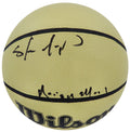 Shawn Kemp Signed Wilson Gold NBA Basketball w/Reign Man - KEMBSK206 - Shawn Kemp Signed Wilson Gold NBA Basketball w/Reign Man product image