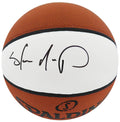 Shawn Kemp Signed Spalding White Panel Full Size Basketball - KEMBSK207 - Shawn Kemp Signed Spalding White Panel Full Size Basketball product image