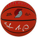 Shawn Kemp Signed Portland Trailblazers Logo Wilson NBA Basketball - KEMBSK210 - Shawn Kemp Signed Portland Trailblazers Logo Wilson NBA Basketball product image