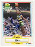 Shawn Kemp Signed Seattle Supersonics 1990 Fleer Rookie Basketball Trading Card #178 - KEMCAR200 - Shawn Kemp Signed Seattle Supersonics 1990 Fleer Rookie Basketball Trading Card #178 product image
