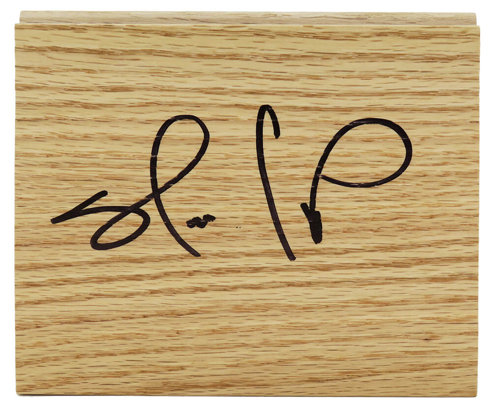 Shawn Kemp Signed 5x6 Floor Piece - KEMFLO200 - Shawn Kemp Signed 5x6 Floor Piece product image
