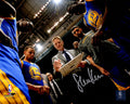 Steve Kerr Signed Golden State Warriors Coaching Team Huddle 8x10 Photo - KER08P203 - Steve Kerr Signed Golden State Warriors Coaching Team Huddle 8x10 Photo product image