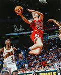 Steve Kerr Signed Chicago Bulls Lay Up Action 16x20 Photo - KER16P203 - Steve Kerr Signed Chicago Bulls Lay Up Action 16x20 Photo product image