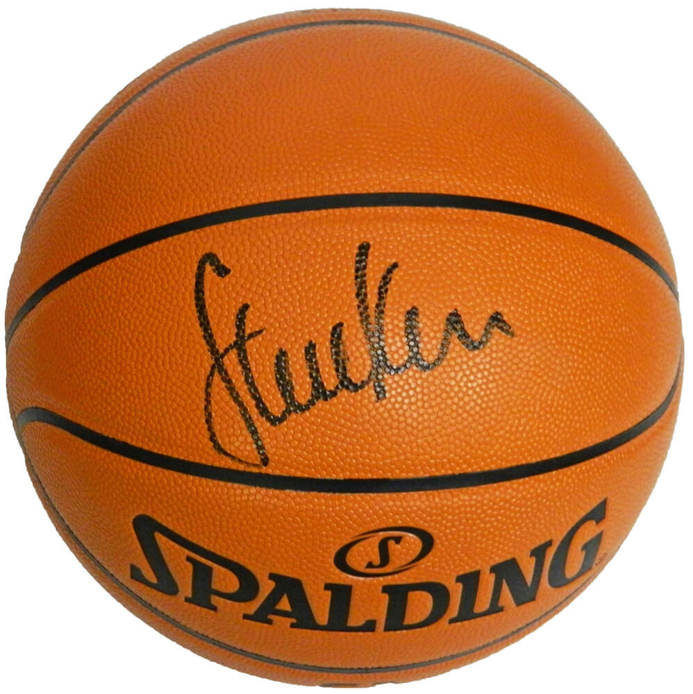 Steve Kerr Signed Spalding Game Series Replica NBA Basketball - KERBSK201 - Steve Kerr Signed Spalding Game Series Replica NBA Basketball product image
