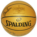 Steve Kerr Signed Spalding Golden State Warriors 2017 Champions Gold Basketball (LE/17) - KERBSK211 - Steve Kerr Signed Spalding Golden State Warriors 2017 Champions Gold Basketball (LE/17) product image