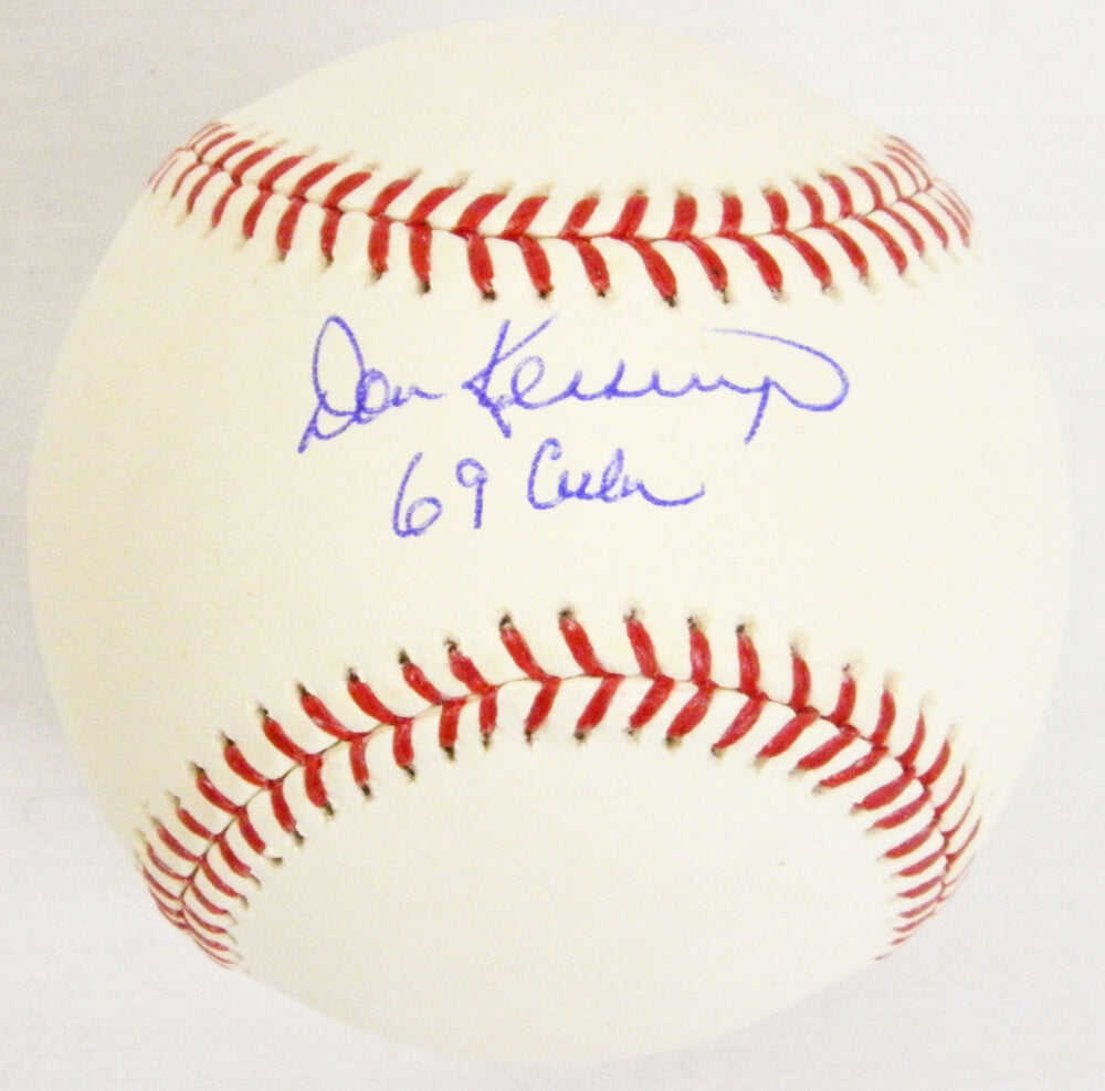 Don Kessinger Signed Rawlings Official MLB Baseball w/69 Cubs - KESBSB100 - Don Kessinger Signed Rawlings Official MLB Baseball w/69 Cubs product image