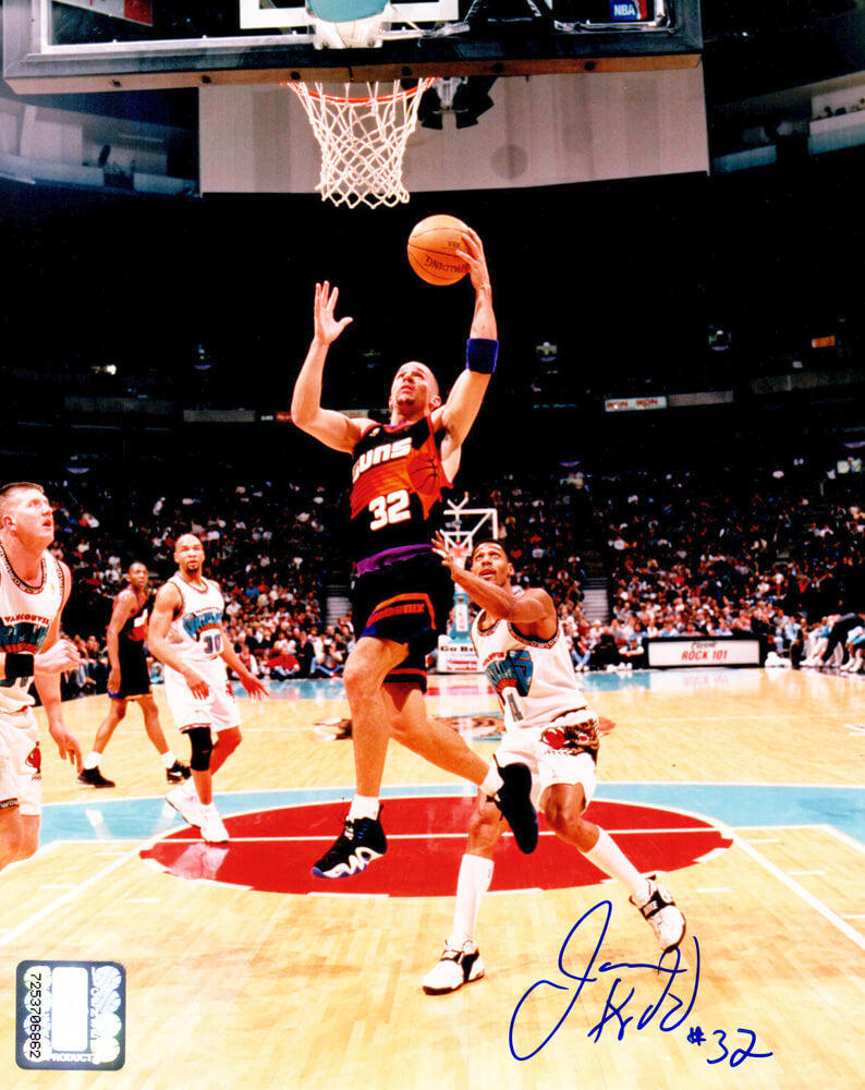 Jason Kidd Signed Phoenix Suns Lay Up 8x10 Photo - KID08P200 - Jason Kidd Signed Phoenix Suns Lay Up 8x10 Photo product image