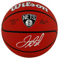 Jason Kidd Signed Brooklyn Nets Logo Wilson NBA Basketball - KIDBSK204 - Jason Kidd Signed Brooklyn Nets Logo Wilson NBA Basketball product image