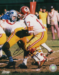Billy Kilmer Signed Washigton Football Team White Jersey Action 8x10 Photo - KIL08P300TW - Billy Kilmer Signed Washigton Football Team White Jersey Action 8x10 Photo product image
