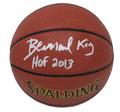 Bernard King Signed Spalding Indoor/Outdoor NBA Basketball w/HOF 2013 - KINBSK202 - Bernard King Signed Spalding Indoor/Outdoor NBA Basketball w/HOF 2013 product image