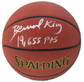 Bernard King Signed Spalding Indoor/Outdoor NBA Basketball w/19,655 Pts - KINBSK203 - Bernard King Signed Spalding Indoor/Outdoor NBA Basketball w/19,655 Pts product image