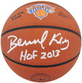 Bernard King Signed Wilson New York Knicks Logo NBA Basketball w/HOF 2013 - KINBSK207 - Bernard King Signed Wilson New York Knicks Logo NBA Basketball w/HOF 2013 product image