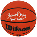 Bernard King Signed Wilson Indoor/Outdoor NBA Basketball w/HOF 2013 - KINBSK212 - Bernard King Signed Wilson Indoor/Outdoor NBA Basketball w/HOF 2013 product image