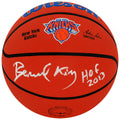 Bernard King Signed Wilson NY Knicks Logo NBA Basketball w/HOF 2013 - KINBSK213 - Bernard King Signed Wilson NY Knicks Logo NBA Basketball w/HOF 2013 product image