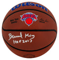 Bernard King Signed Wilson New York Knicks Brown Logo NBA Basketball w/HOF 2013 - KINBSK214 - Bernard King Signed Wilson New York Knicks Brown Logo NBA Basketball w/HOF 2013 product image