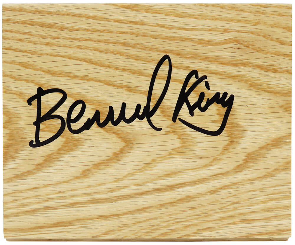 Bernard King Signed 5x6 Floor Piece - KINFLO201 - Bernard King Signed 5x6 Floor Piece product image