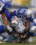 Levon Kirkland Signed Seattle Seahawks Tackle Action vs Dolphins 8x10 Photo - KIR08P305 - Levon Kirkland Signed Seattle Seahawks Tackle Action vs Dolphins 8x10 Photo product image