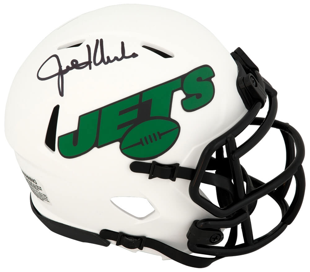 Joe Klecko Signed New York Jets Lunar Eclipse Riddell Speed Mini Helmet - KLEMIN300 - Joe Klecko Signed New York Jets Lunar Eclipse Riddell Speed Mini Helmet product image