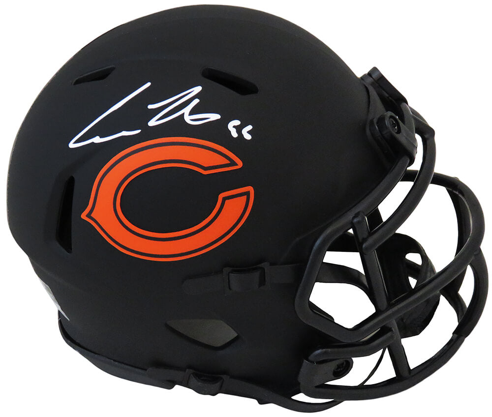 Cole Kmet Signed Chicago Bears Eclipse Black Matte Riddell Speed Mini Helmet - KMEMIN300 - Cole Kmet Signed Chicago Bears Eclipse Black Matte Riddell Speed Mini Helmet product image