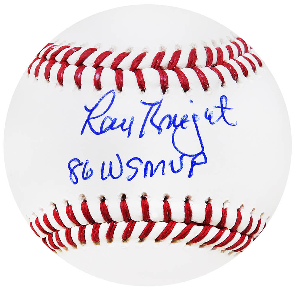 Ray Knight Signed Rawlings Official MLB Baseball w/86 WS MVP - KNIBSB104 - Ray Knight Signed Rawlings Official MLB Baseball w/86 WS MVP product image