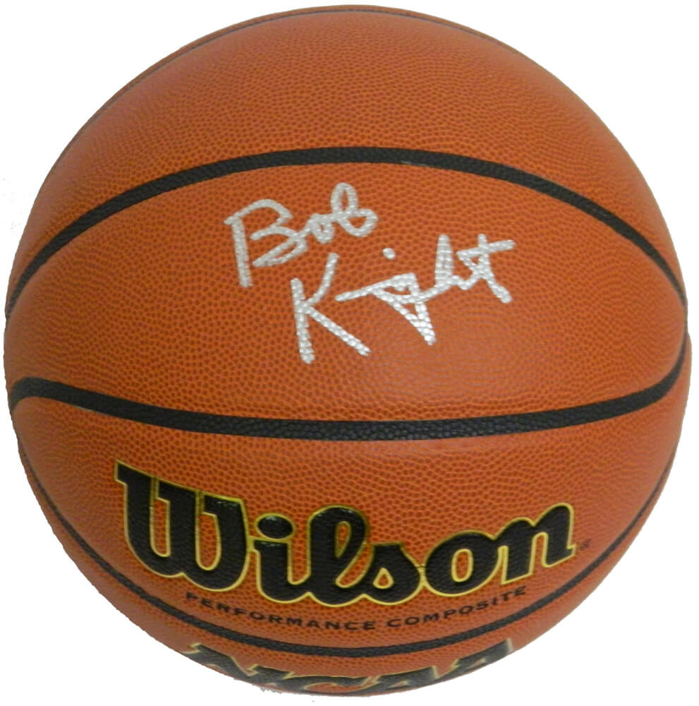 Bobby Knight Signed Wilson NCAA Basketball - KNIBSK200 - Bobby Knight Signed Wilson NCAA Basketball product image