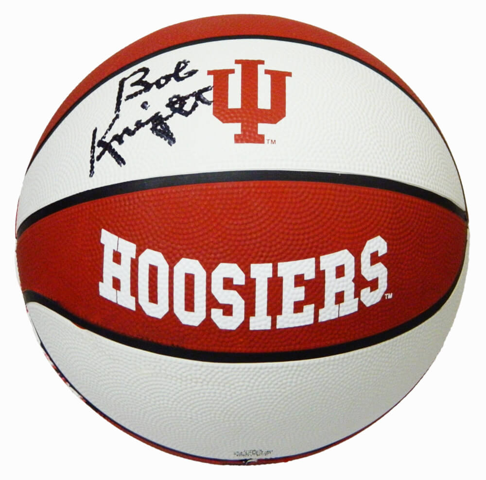 Bobby Knight Signed Indiana Hoosiers Rawlings Logo Basketball - KNIBSK214 - Bobby Knight Signed Indiana Hoosiers Rawlings Logo Basketball product image