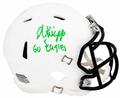 Noah Knigga Signed Riddell White Speed Mini Helmet w/Go Eagles - KNIMIN300 - Noah Knigga Signed Riddell White Speed Mini Helmet w/Go Eagles product image