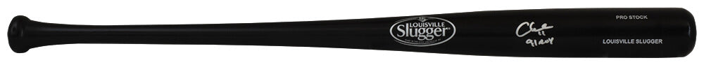 Chuck Knoblauch Signed Louisville Slugger Pro Stock Black Baseball Bat w/ROY'91 - KNOBAT101 - Chuck Knoblauch Signed Louisville Slugger Pro Stock Black Baseball Bat w/ROY'91 product image