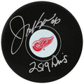 Joe Kocur Signed Detroit Red Wings Logo Hockey Puck w/2519 PIMS - KOCPUC401 - Joe Kocur Signed Detroit Red Wings Logo Hockey Puck w/2519 PIMS product image