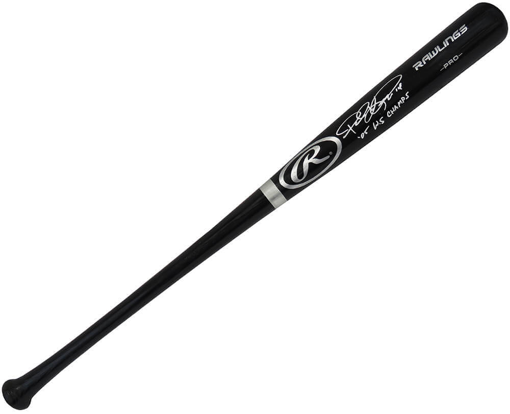 Paul Konerko Signed Rawlings Pro Black Baseball Bat w/05 WS Champs - KONBAT109 - Paul Konerko Signed Rawlings Pro Black Baseball Bat w/05 WS Champs product image