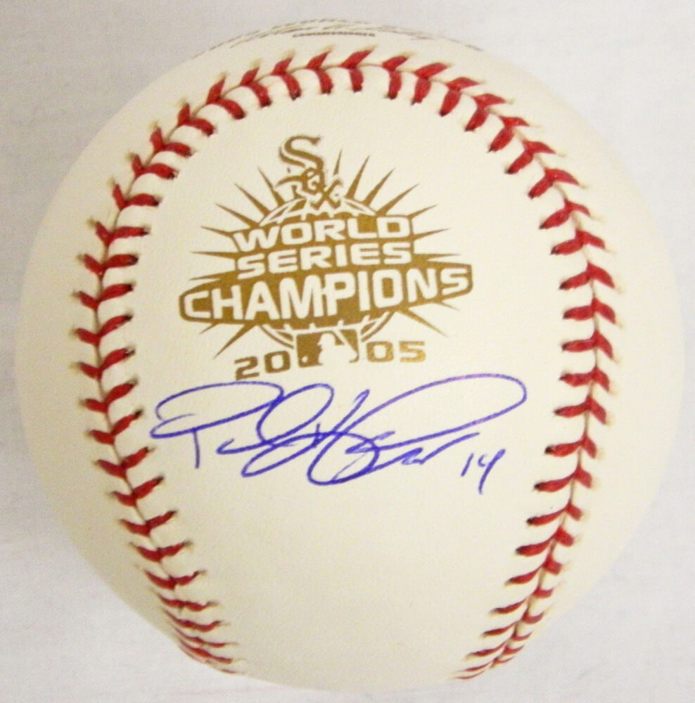 Paul Konerko Signed White Sox 2005 World Series Champions Baseball - KONBSB102 - Paul Konerko Signed White Sox 2005 World Series Champions Baseball product image