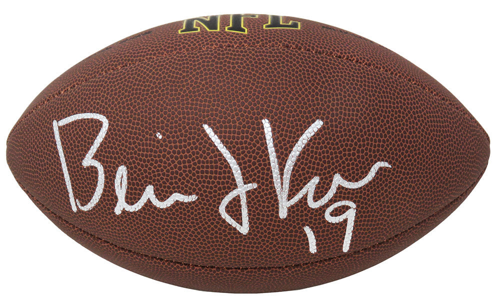 Bernie Kosar Signed Wilson Super Grip Full Size NFL Football - KOSFTB300 - Bernie Kosar Signed Wilson Super Grip Full Size NFL Football product image