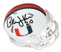 Bernie Kosar Signed Miami Hurricanes Riddell Speed Mini Helmet - KOSMIN301 - Bernie Kosar Signed Miami Hurricanes Riddell Speed Mini Helmet product image