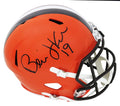 Bernie Kosar Signed Cleveland Browns Riddell Full Size Speed Replica Helmet - KOSREP300 - Bernie Kosar Signed Cleveland Browns Riddell Full Size Speed Replica Helmet product image
