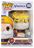 Paul Krause Signed Minnesota Vikings 'SANTA' Funko Pop Doll #198 w/HOF'98 - KRAFUN300 - Paul Krause Signed Minnesota Vikings 'SANTA' Funko Pop Doll #198 w/HOF'98 product image