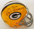 Jerry Kramer Signed Green Bay Packers Throwback Riddell Mini Helmet w/SB I, II Champs - KRAMIN300 - Jerry Kramer Signed Green Bay Packers Throwback Riddell Mini Helmet w/SB I, II Champs product image