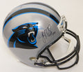 Luke Kuechly Signed Carolina Panthers Riddell Full Size Replica Helmet w/2012 DROY - KUEREP300 - Luke Kuechly Signed Carolina Panthers Riddell Full Size Replica Helmet w/2012 DROY product image
